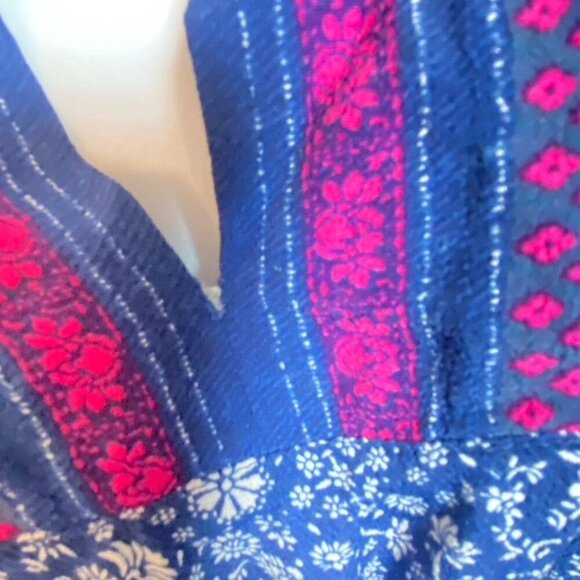 Gap Maternity Womens Floral Dress Boho Size Small - Picture 4 of 10